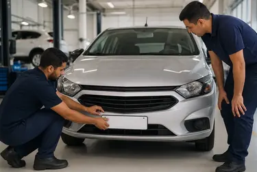 Despachante realizando 1º emplacamento de veículo em João Pessoa.